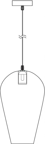 Подвесной светильник Jiffy FR5188PL-01B1 (220V, на проводе)
