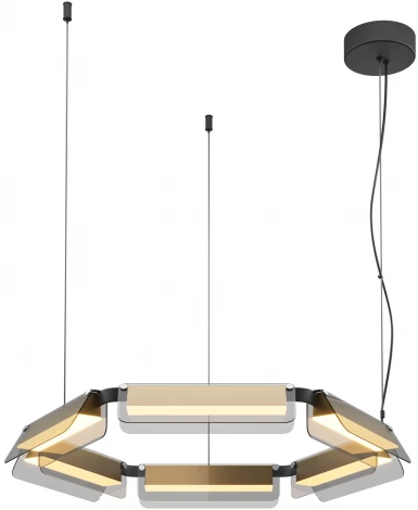 Подвесной светильник Maytoni Flat MOD296PL-L40BS3K (LED, 220V, на тросе)