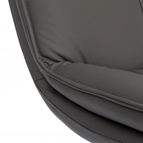 Кресло лаунж Cosmo/Космо экокожа, шарп графит Tetchair 25673