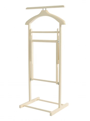 Вешалка костюмная складная В 21Н слоновая кость Mebelik 009625