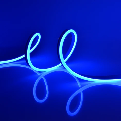 Светодиодная лента Uniel ULS-N21-2835-120LED/m-8mm-IP67-220V-8W/m-50M-BLUE бобина