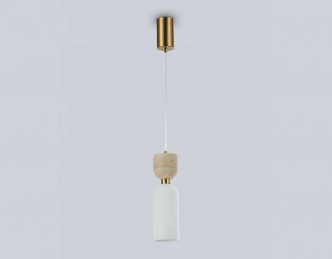 Подвесной светильник с травертином Ambrella Ceramo Modern LH53322