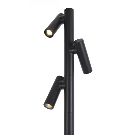 Наземный уличный светильник Odeon Light Alta 7204/30GL металл/черный IP65 LED 30W 3000K 2000мм 220-240V