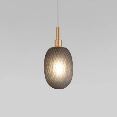 Подвесной светильник Eurosvet Pineapple 50266/1 дымчатый (220V, на проводе)