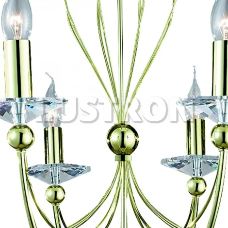 Подвесная люстра Arte Lamp Birdcage A4292LM-8PB