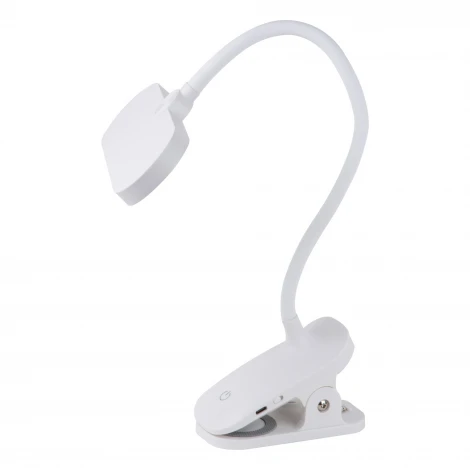 Настольная лампа на прищепке Uniel ULM ULM-D602 10W/3000-6000K/DIM WHITE