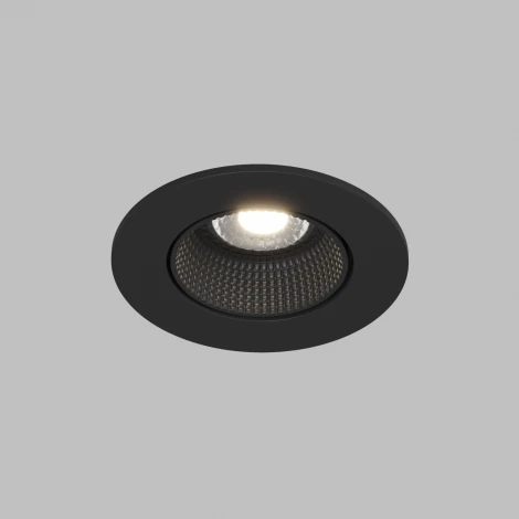 Встраиваемый точечный светильник Denkirs DK3020 DK3061-BK (220V, круглые)