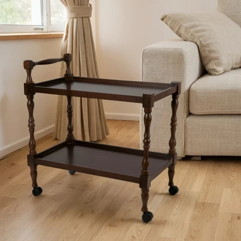 Стол сервировочный Бридж средне-коричневый Mebelik 002096