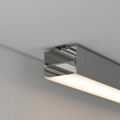 Профиль POWER-W100H70-2000 ANOD (Arlight, Алюминий) 049944