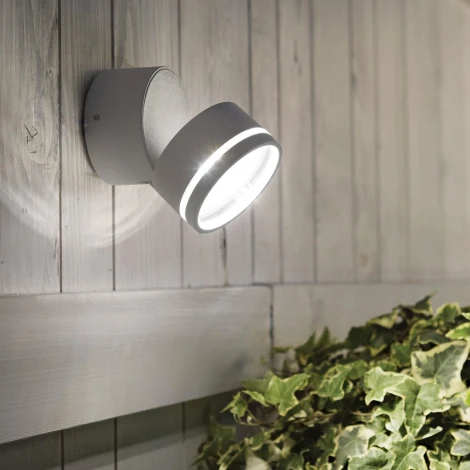 Настенный светильник уличный Ideal Lux Omega AP ROUND BIANCO 4000K
