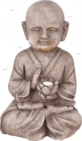 Газонная световая фигура Globo Монах 33562