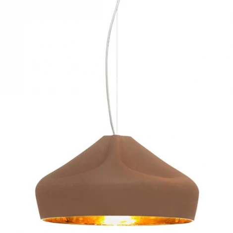 Подвесной светильник Pleat Box LED 47 коричневый / золотой Marset A636-407-4749-27K (480921)
