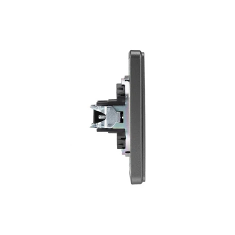 Розетка HDMI с/у титан Kranz Round KR-78-0730-2