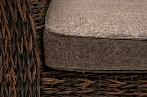 "Капучино" кресло из искусственного ротанга (гиацинт), цвет коричневый 4SIS YH-C1130W-3-TW brown