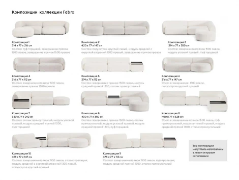 Столик прямоугольный Fabro ОГОГО Обстановочка! 964317 (Букле/Белый)