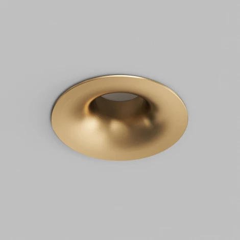 Встраиваемый светильник точечный Denkirs Shine Glow DK2430-SB сатинированная латунь