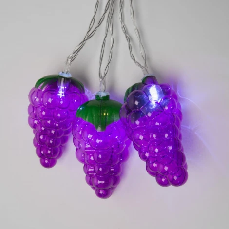 Гирлянда Uniel ULD-S0400-010/STB/2AA WHITE IP20 GRAPES