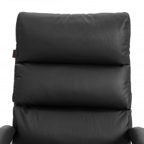 Кресло Планет C/Planet S (на полозьях) кож/зам, черный, 36-6 Tetchair 25930