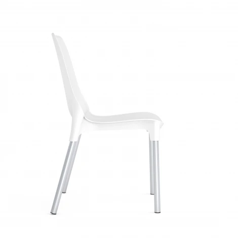 Стул Sheffilton SHT-ST75/S424 белый/хром лак 5902293801