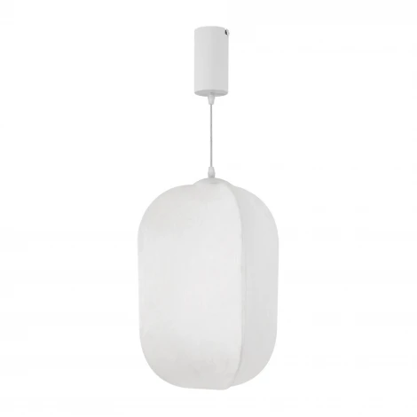 Подвесной светильник SP-SETA-HANG-L410х300-7W Warm2700 (WH, 320 deg, 230V) (Arlight, IP20, Натуральный шелк) 056883