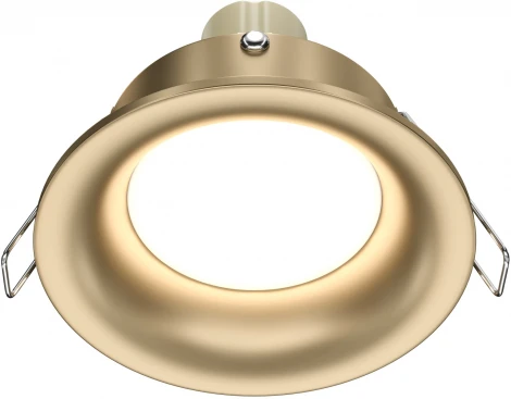 Встраиваемый светильник Slim GU10 1x50Вт Maytoni Technical DL027-2-01-MG (220V, круглые)