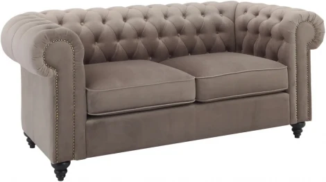 Диван Chester Classic ОГОГО (арт.665418), (Ткань/Серый)