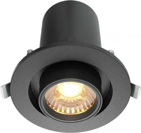 Встраиваемый светильник Hidden 3000K 1x10W 36° LED Maytoni Technical DL045-01-10W3K-B (220V)