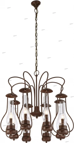 Подвесная люстра Arte Lamp Bulbo A8955LM-8BR