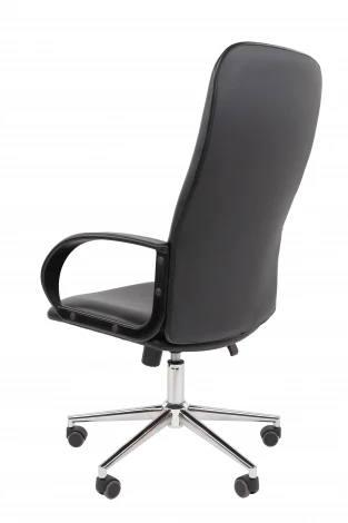 Офисное кресло Chairman 278 Россия экопремиум черный хром 7206371