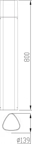 Наземный светильник Deko-Light Latera 730363