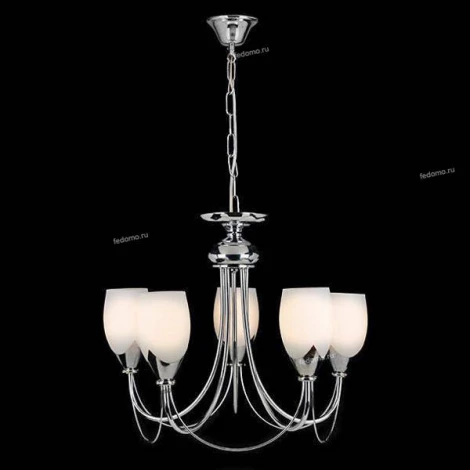 Подвесная люстра Eurosvet Gelia 60017/5 хром