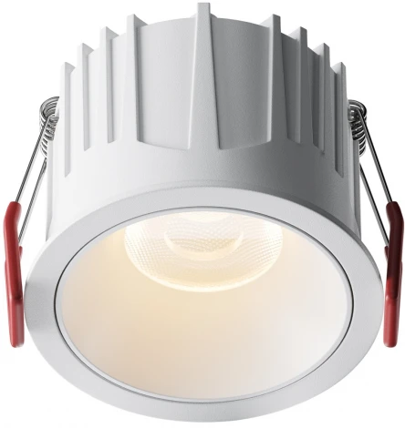 Встраиваемый светильник Maytoni Alfa LED DL043-01-15W3K-RD-W-1 (220V, круглые)