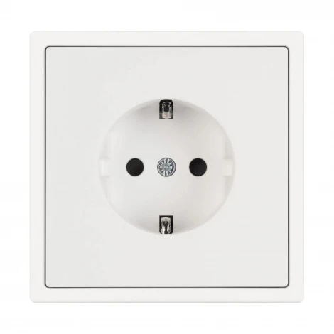 Розетка ARL NOBE зк со шторками софт-тач белый кварц SCT-MEU-SFPL-WH (250V, 16A) (Arlight,) 054276(1)