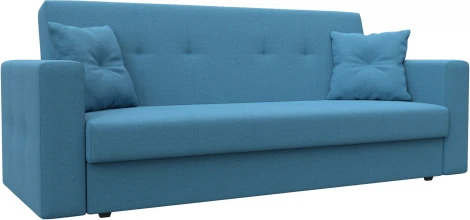 Диван-книжка Лига-016 (Голубой/Рогожка) Лига Диванов арт.126009
