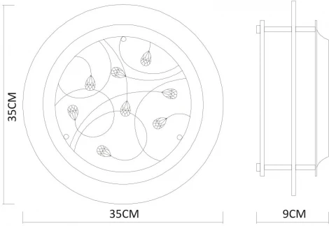 Потолочный светильник Arte Lamp Tiana A4043PL-2CC