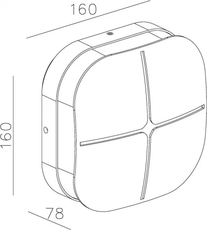 Настенный светильник уличный Deko-Light Corvi 731074