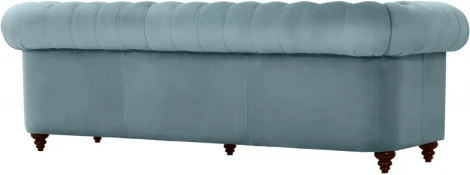 Диван Chester Classic ОГОГО (арт.344516), (Ткань/Голубой)