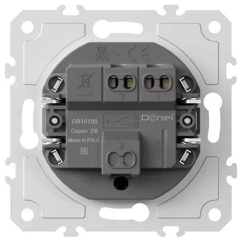 Механизм выключателя одноклавишного Donel DB DB10100