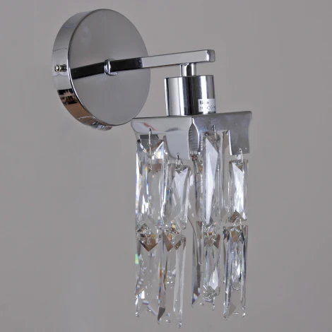 Бра хрустальное ILLUMICO IL3601-1WSQ-26 CR DS