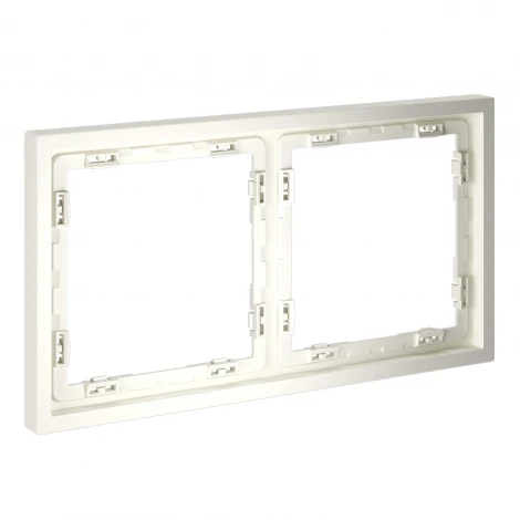 Рамка пластиковая на 2 пост (хлопок) Voltum S70 VLS100213