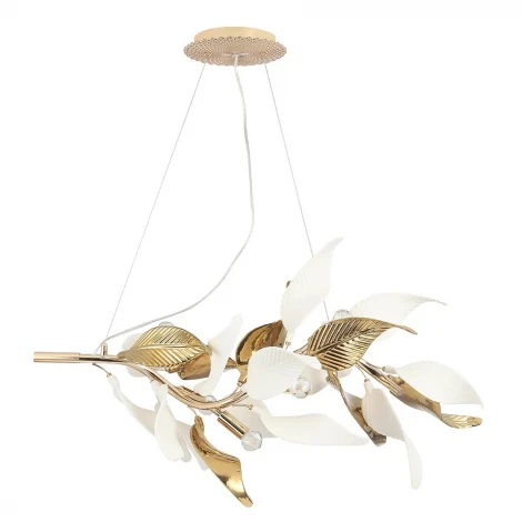 Подвесная люстра Crystal Lux Stefania SP6 (220V, на цепи, подсвечник, свеча)