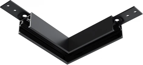 Соединитель угловой накладной низкопрофильный Maytoni Accessories for tracks Exility TRAM034CL-41B