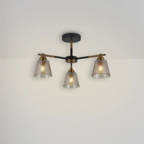 Потолочная люстра на штанге Freya Kello FR4015PL-03BBZ
