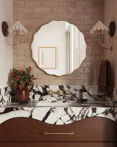 Fancy S Gold Зеркало в тонкой раме Smal Art-Zerkalo SM191GL 13826