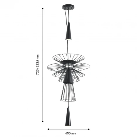 Подвесной светильник Favourite Ardor 4838-2P 2xGU10x10W