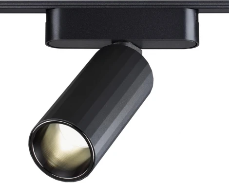Трековый светильник Novotech Smal 359258 SHINO черный для низковольтного шинопровода IP20 LED 12W 48V 1020Лм 3000К (круглые)