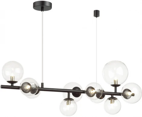 Подвесная люстра Odeon Light Tovi 4818/10 (220V, на тросе, шарики, молекулы)