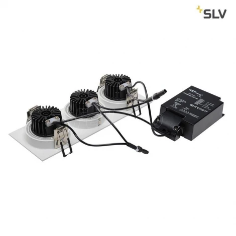 Встраиваемый точечный светильник Slv New Tria 114211