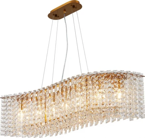 Подвесная люстра хрустальная Stilfort Delone 2179/05/07PL (220V, на тросе)