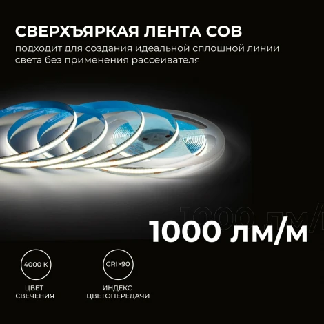 Светодиодная лента 24В 5м Apeyron 00-382
